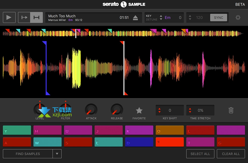 Serato Sample界面