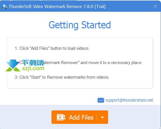 ThunderSoft Video Watermark Remove界面