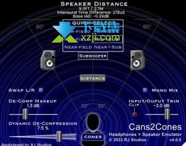 Cans2Cones破解版下载-Cans2Cones(耳机到扬声器仿真器)v4.0免费版