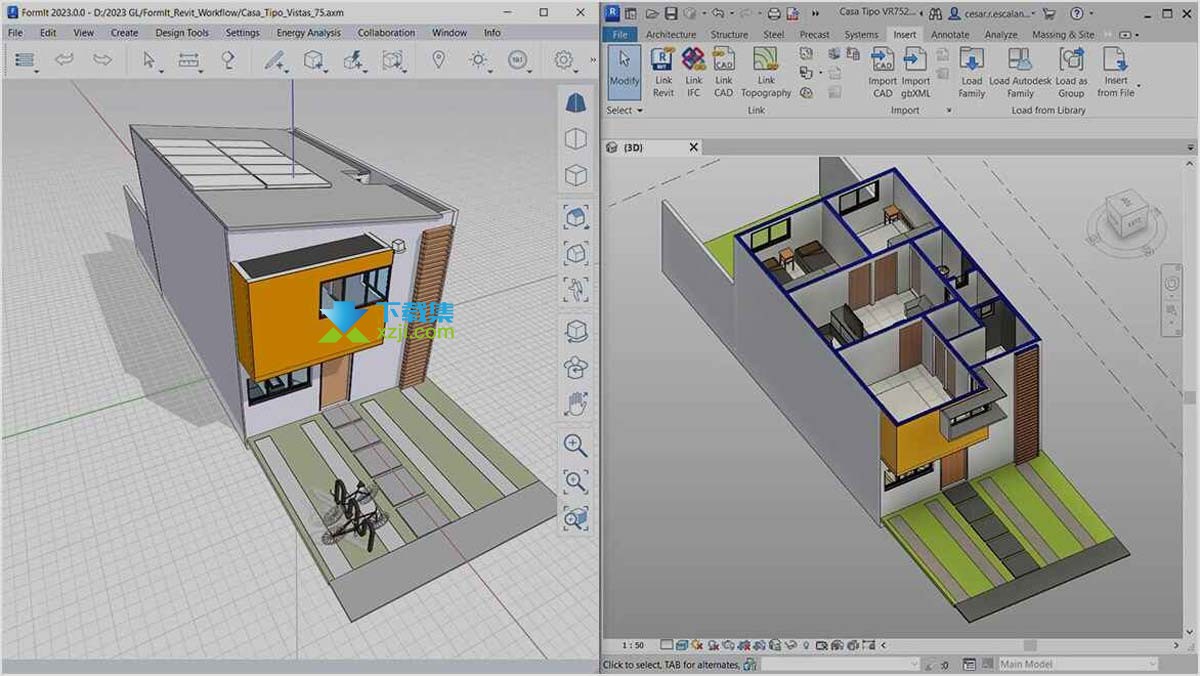 Autodesk FormIt Pro界面