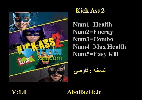 海扁王2修改器(Kick-Ass 2)使用方法说明