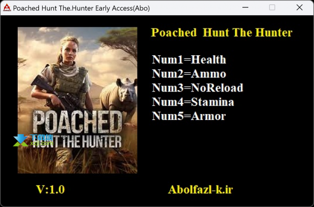 Poached Hunt The Hunter修改器使用方法说明