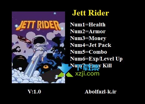 杰特骑士修改器(Jett Rider)使用方法说明