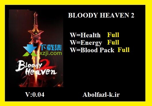 血色天堂2修改器(Bloody Heaven 2)使用方法说明