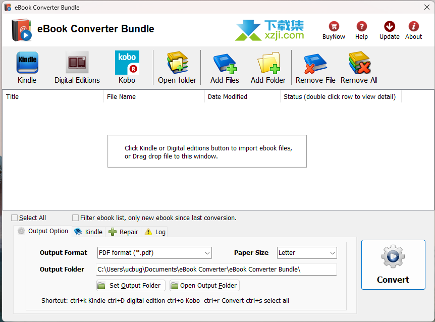 eBook Converter Bundle界面